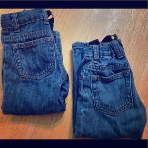 Crazy 8 jeans with suspenders!!